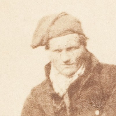 Hareton Earnshaw from Wuthering Heights &mdash; Hill and Adamson, 1843–47 · detail