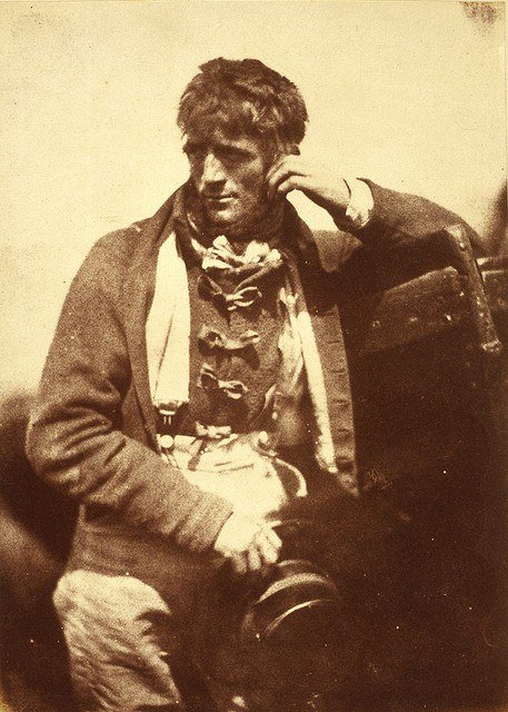 Hill and Adamson, 1843–47 &mdash; the face of Heathcliff on the Wuthering Heights family tree